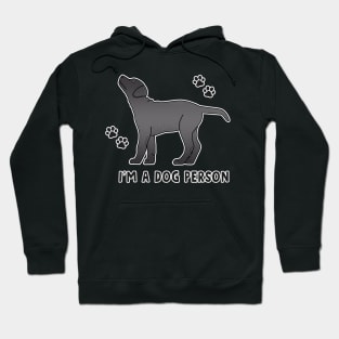 I'm a dog person grey Hoodie